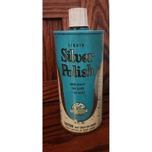Vintage Stanhome Liquid Silver Polish 12 Oz Mostly Full‎ USA Made